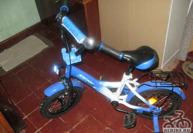 Велосипед "Safari proff 2-х колесный" синего цвета