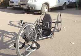 Хэндбайк, хендбайк, handbike. Ручной велосипед