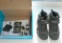 Продам велотуфли Shimano M53, 42р-р