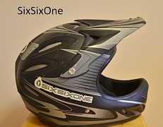 Шлем SixSixOne фулфейс (fullface, dirt, downhil)