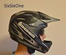 Шлем SixSixOne фулфейс (fullface, dirt, downhil)