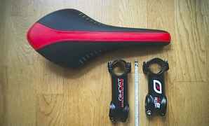 Седло Fizik AРиоne, вынос Pinarello и Гост