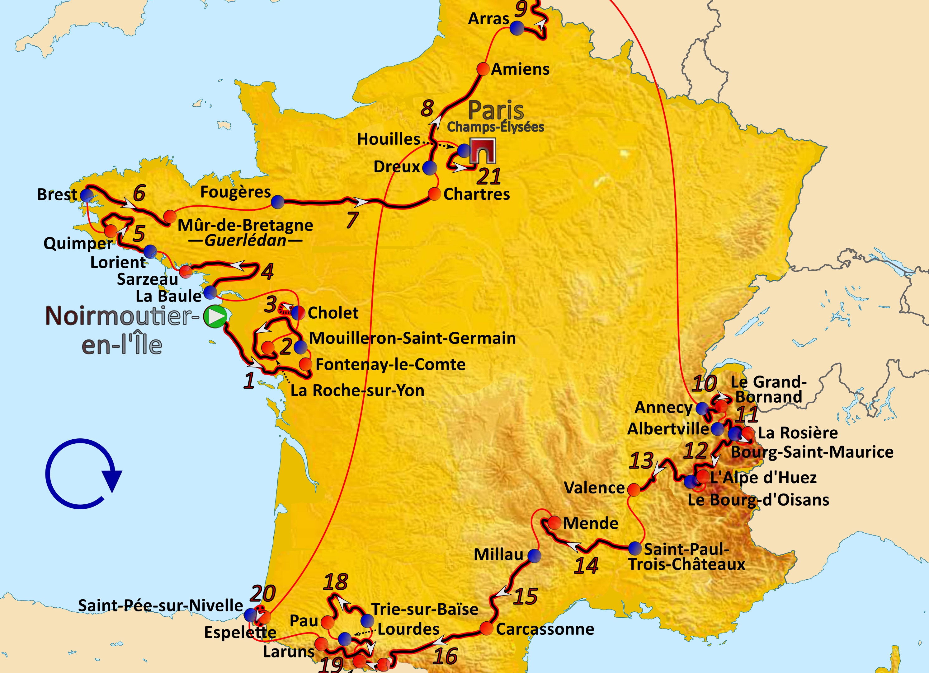 «Тур де Франс». 18